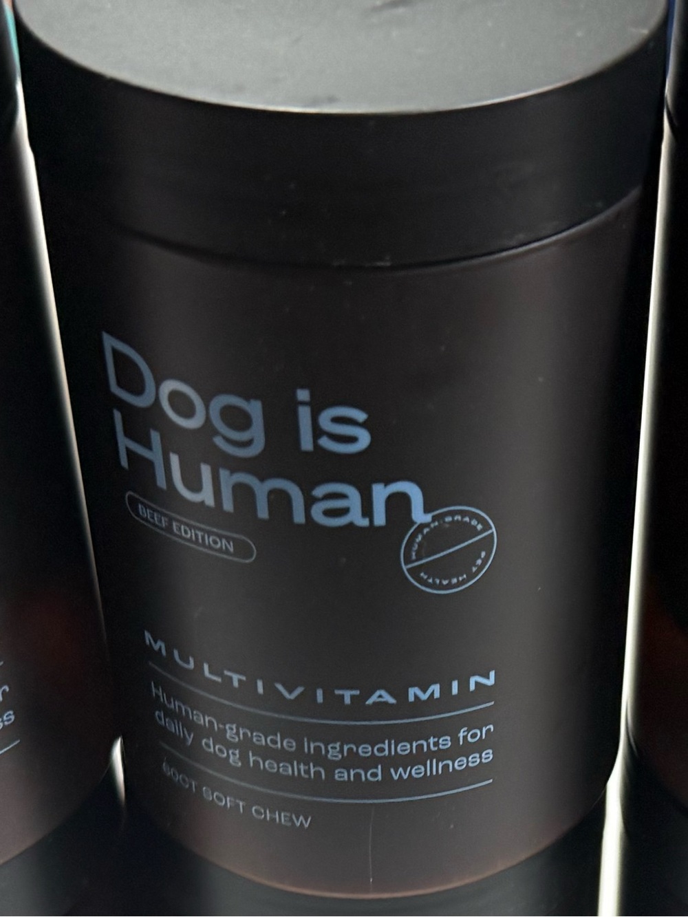 “Dog is Human” Multivitamin Dog Supplement - Beef flavor